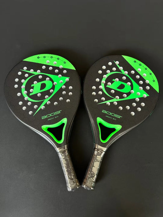 Raquette De Padel Ronde En Fibre De Carbone EVA